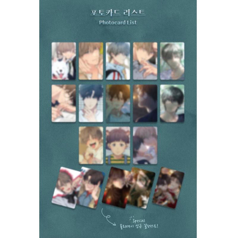 [READY] FULL SET COLLECTION PHOTOCARD RPC ROSE AND CHAMPAIGN HONEY TROUBLE TREE WITHOUT ROOTS SHUTLI