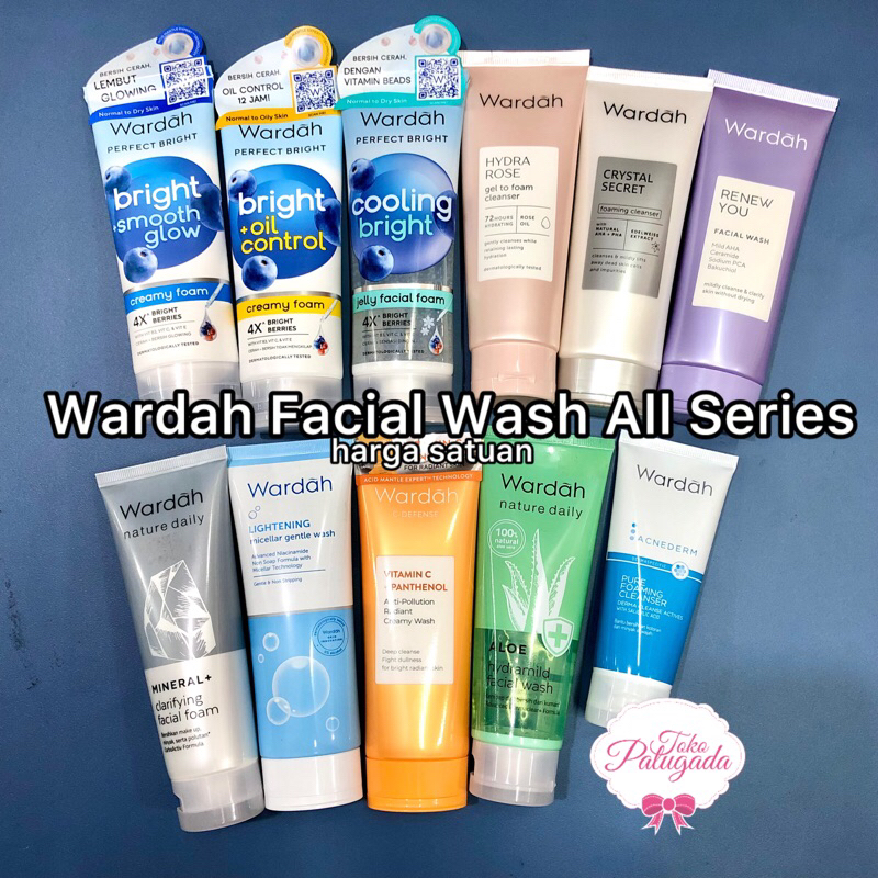 [HARGA SATUAN] Wardah Face Wash - Sabun Cuci Muka Wardah