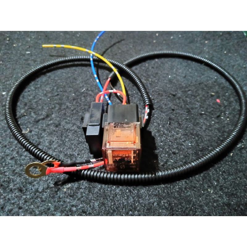 Relay lampu klakson alarm dan alat listrik lain universal