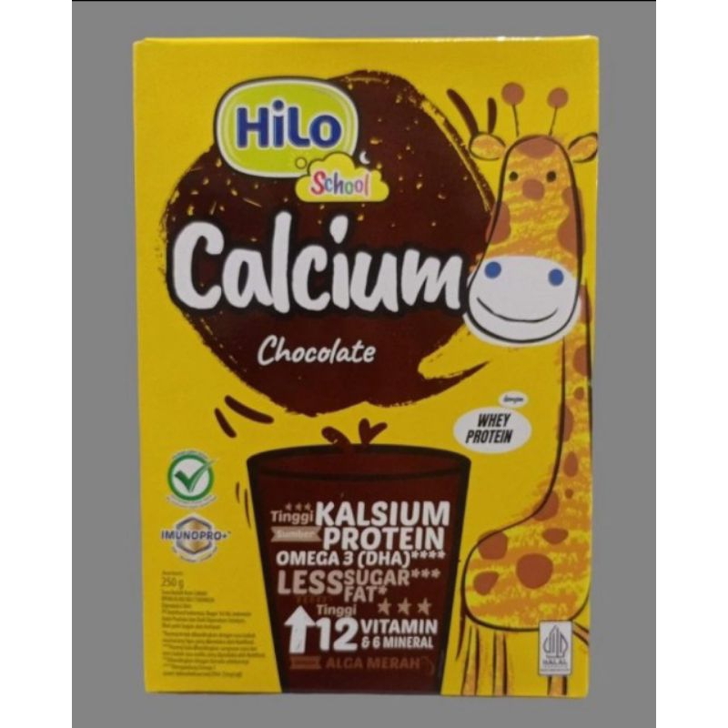 

Hilo School Susu Bubuk Hi-Calcium Chocolate 250gr