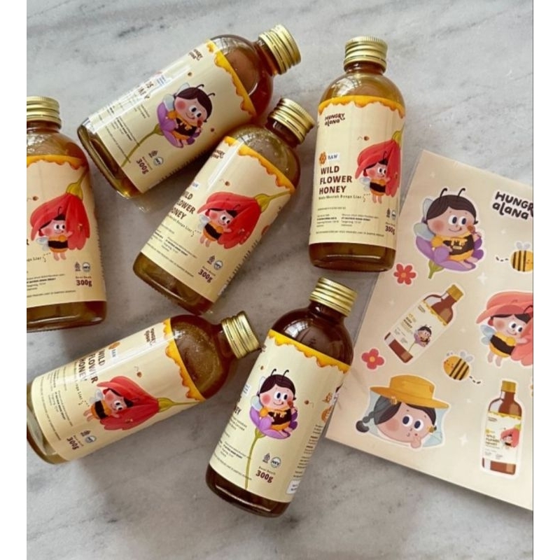 

PREORDER MADU HUNGRY ALANA - KIDS HONEY / WILD FLOWER HONEY / YUMMY TUMMY HONEY