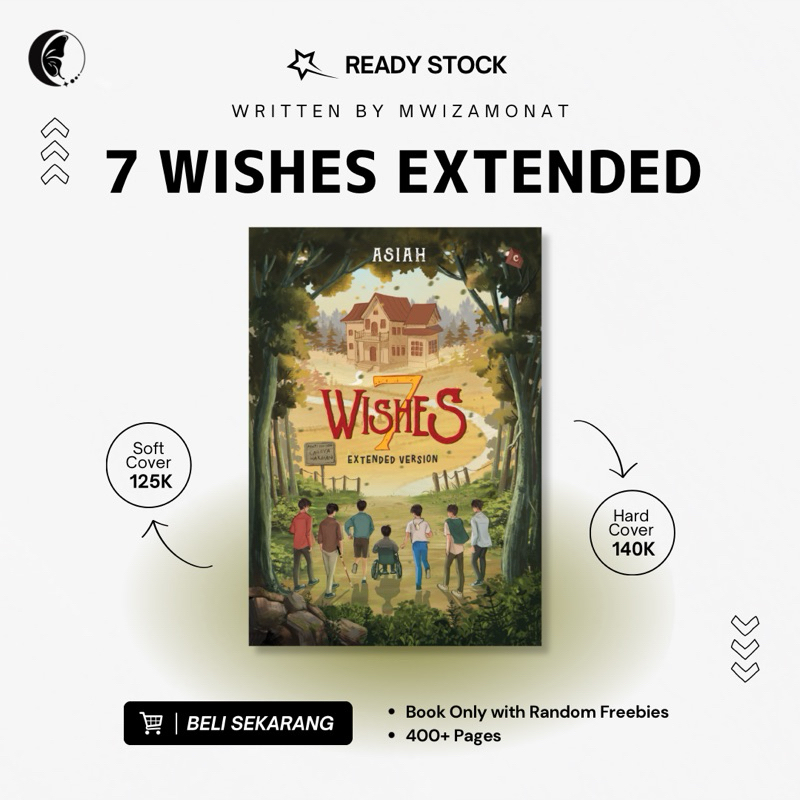 [ READY STOCK ] 7 WISHES NEW VERSION BY ASIAH - MWIZA MONAT