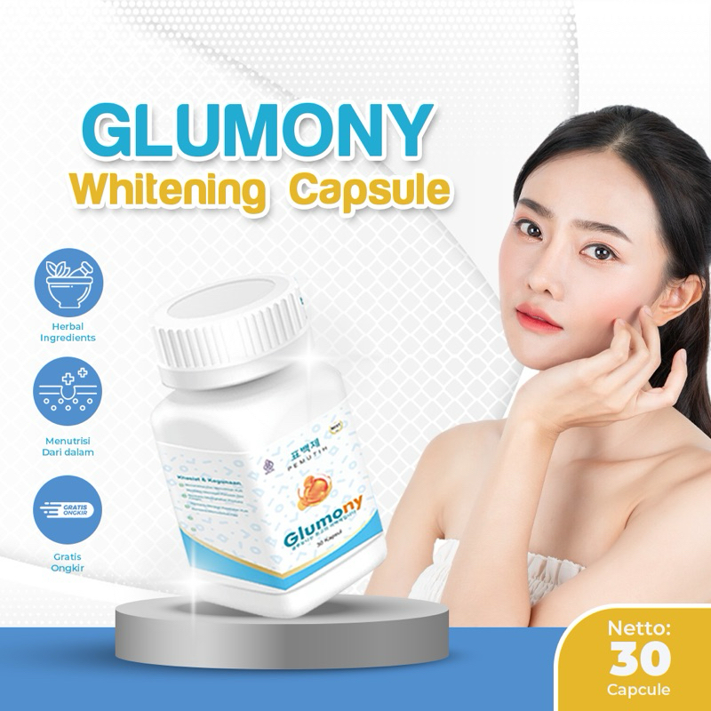 Glumony whitening | glumony original | glumony asli full segel