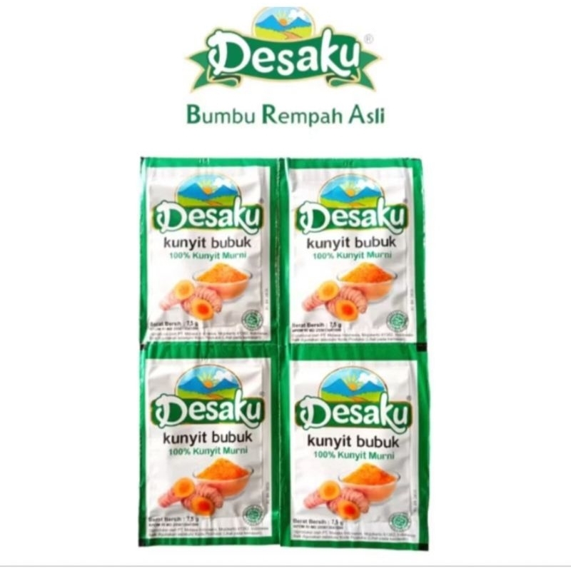 

Desaku kunyit bubuk 12 sachet