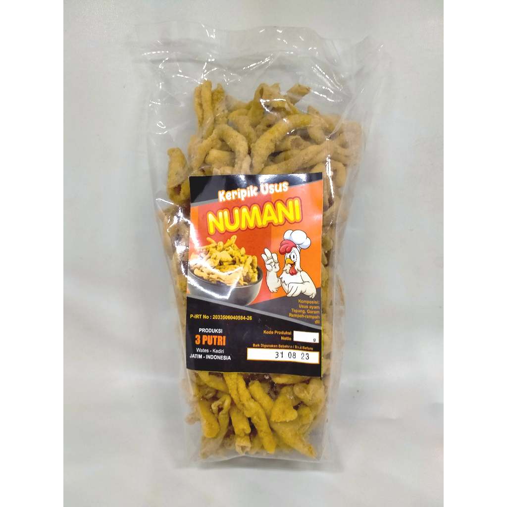 

Keripik Usus Numani 3 Putri 250 gram