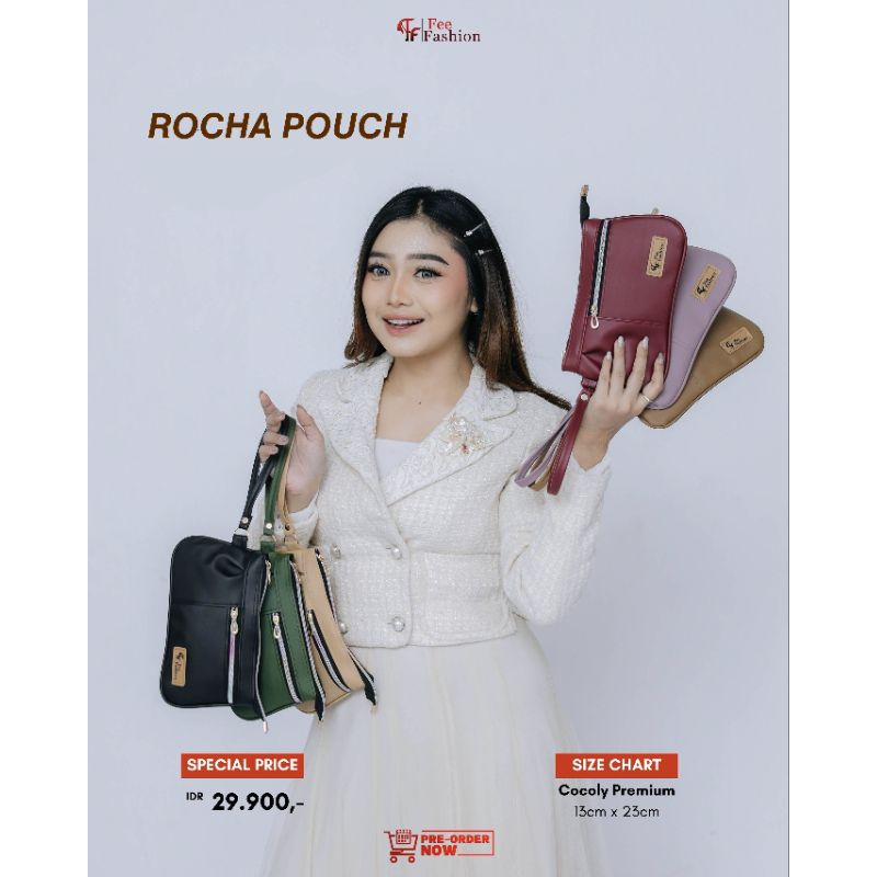 DOMPET CANTIK☑️ MURAH☑️ NEW☑️ ROCHA POUCH BY FEE FASHION☑️
