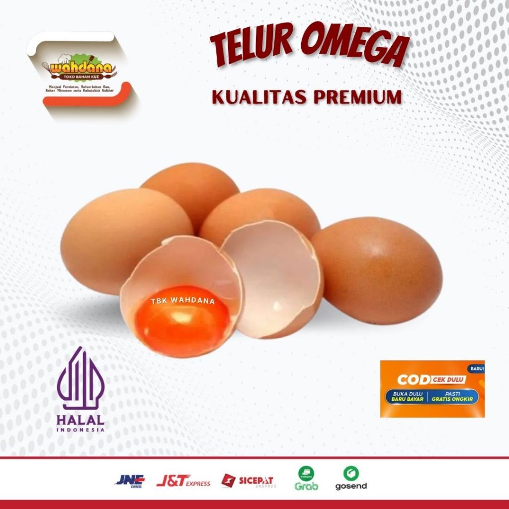 

Telur Omega Kualitas Premium 1Kg