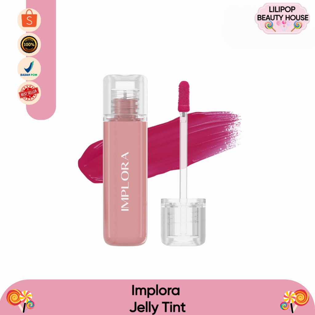 Implora Jelly Tint - (Jelly Tint Glossy Implora 5,5ml)