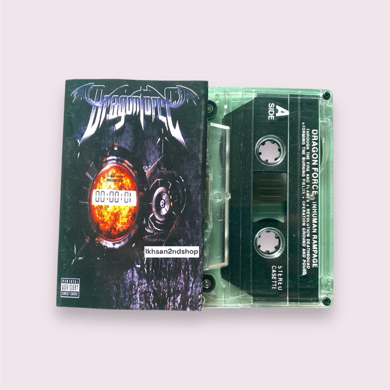 Kaset Pita Dragon Force - Inhuman Rampage