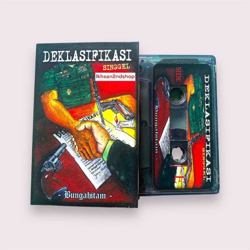 Kaset pita Bunga Hitam - Deklasifikasi
