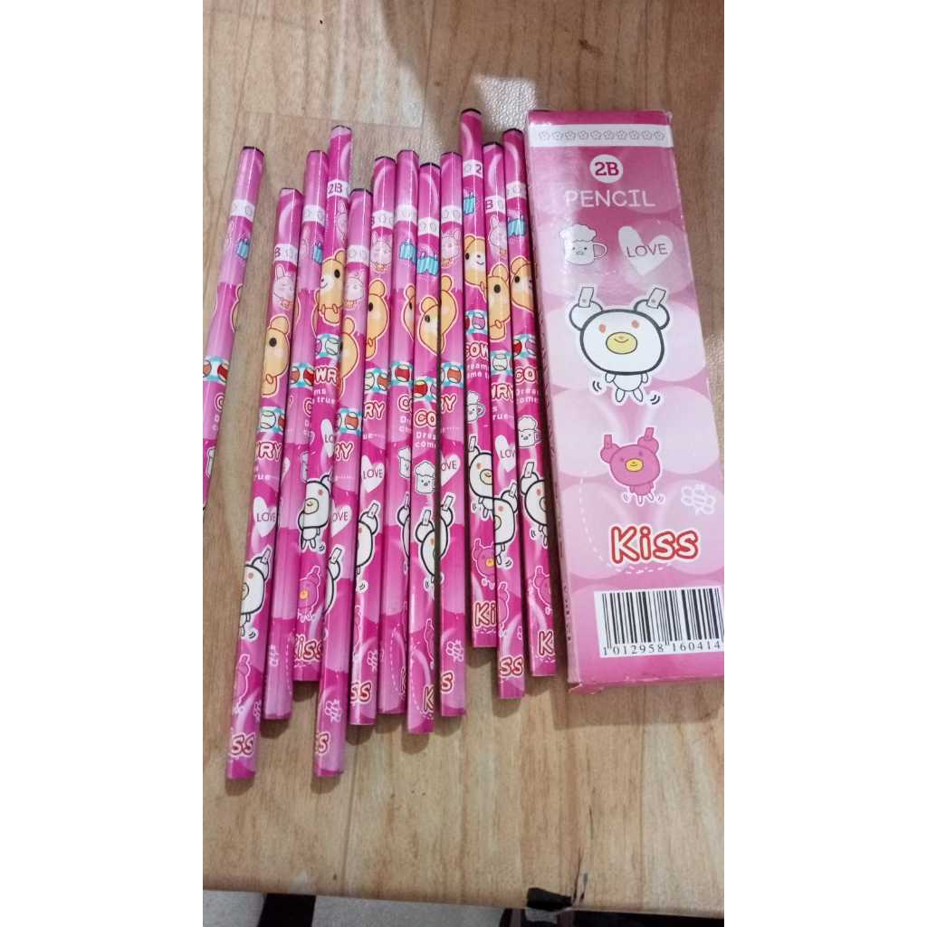 

Pensil 2B Pensil Lucu Cowry (5 Pcs)