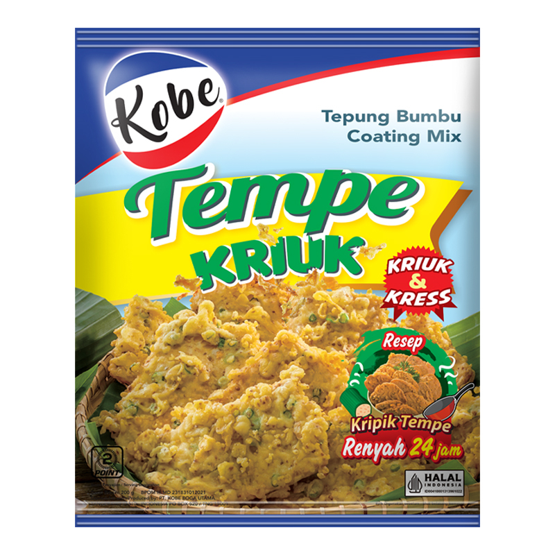 

Kobe Tepung Tempe Goreng Kriuk 200 g