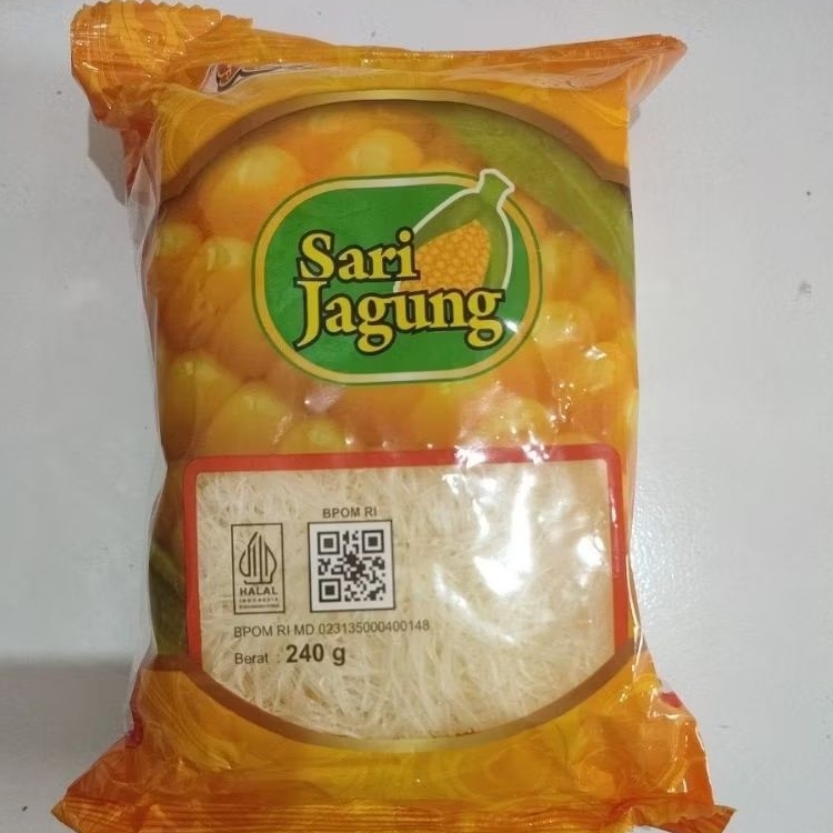 

Bihun Jagung cap Sari Jagung isi 4