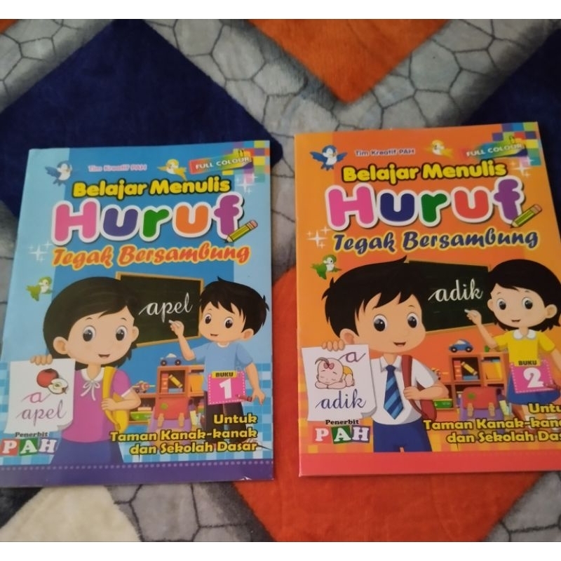 BUKU BELAJAR MENULIS TEGAK BERSAMBUNG