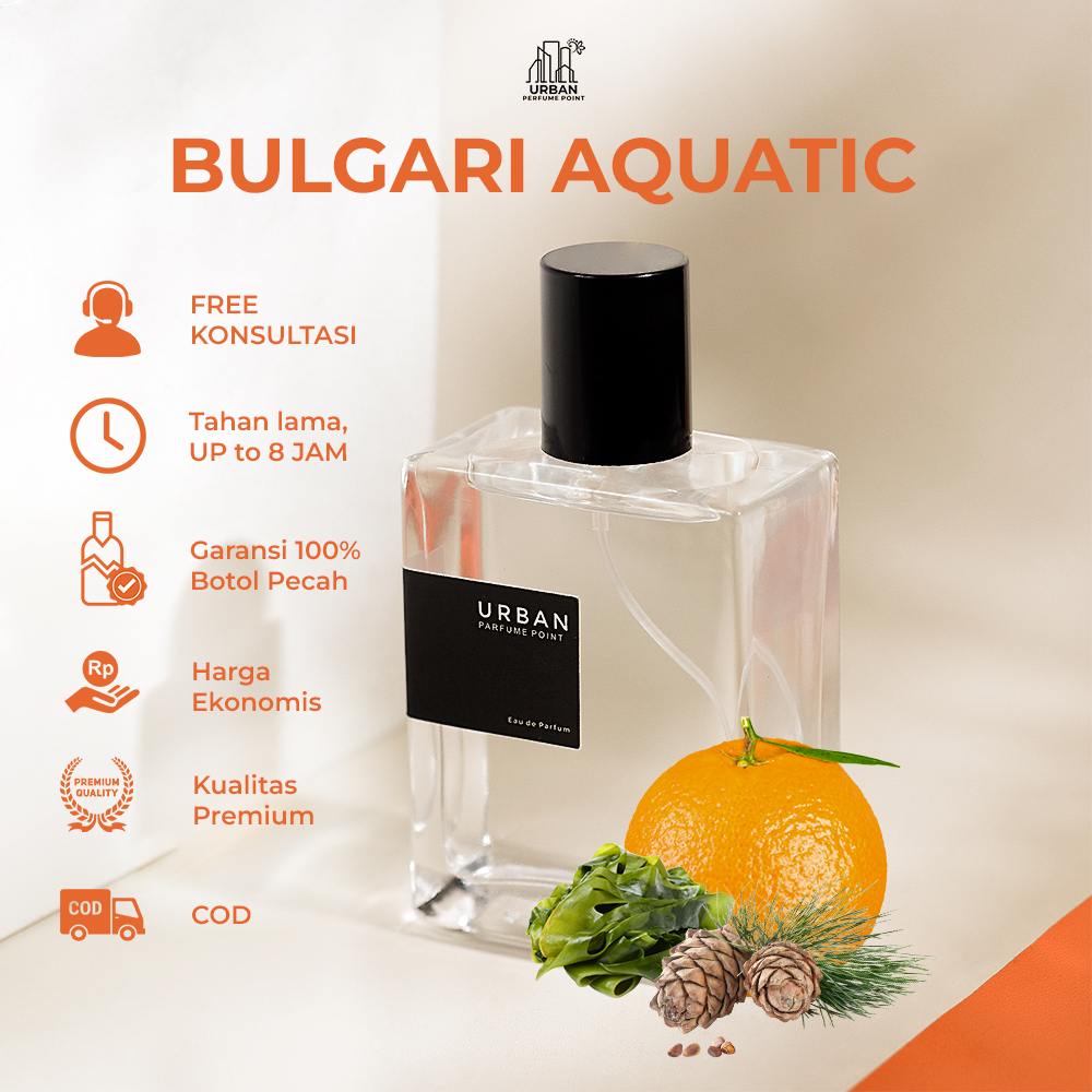 Urban Perfume Point - Inspired by Bulgari Aquatic - Parfum Best Seller Unisex