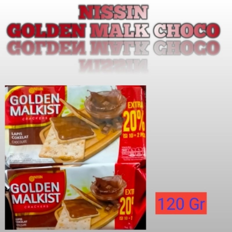 

Nissin golden malkist salut chocolate