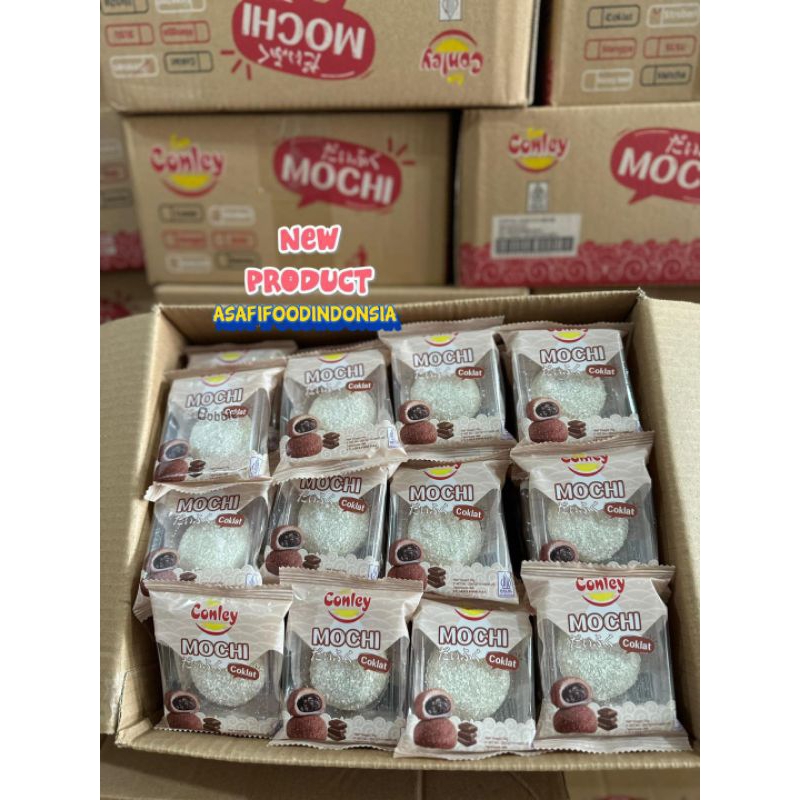 

Mochi Conley 10pcs Random Taburan Kelapa Kue Mochi 30grm Mochi Lembut Viral Paket 10pcs Random