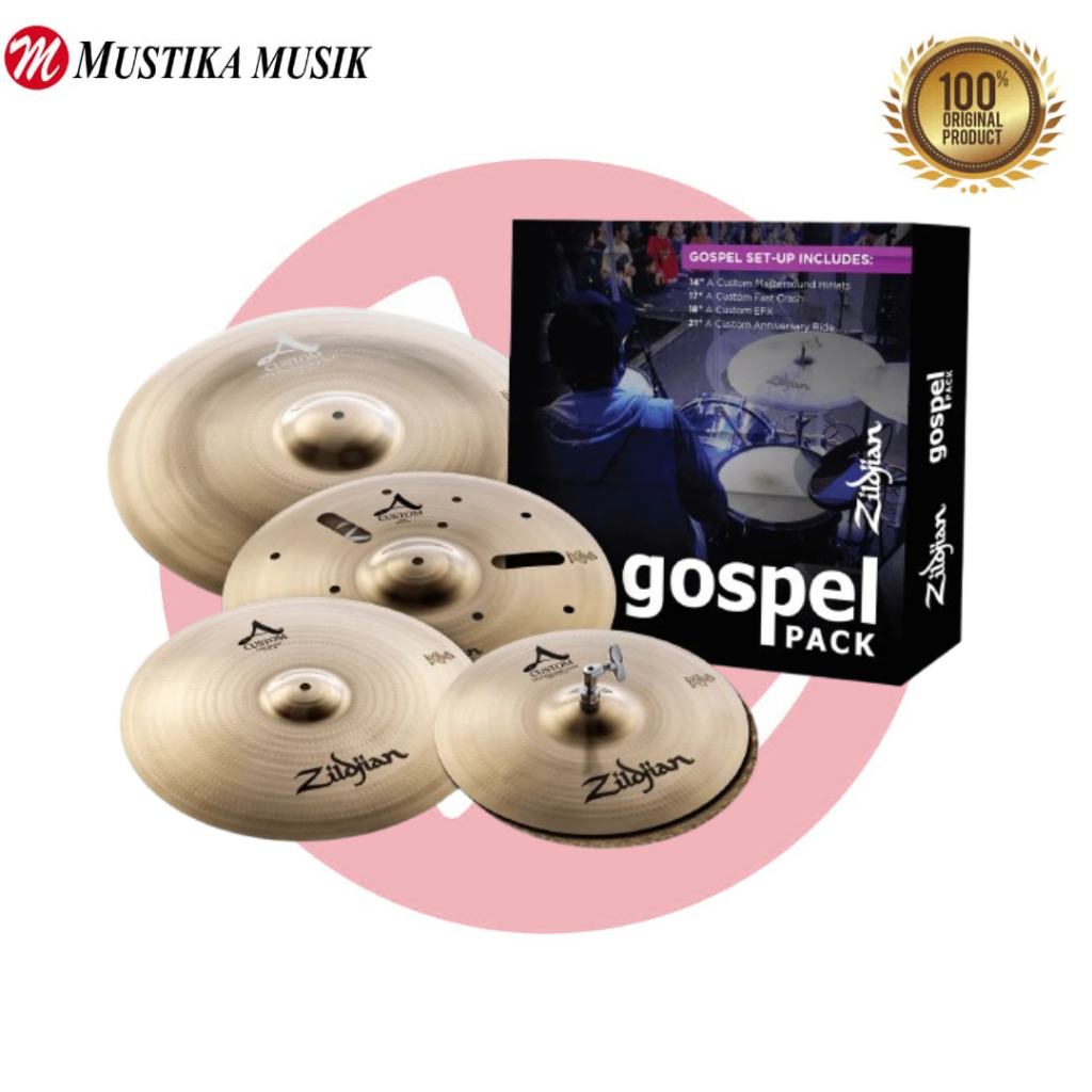 Cymbal Zildjian A Custom Gospel AC0801G  5-Cymbal Set