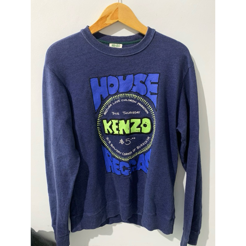 preloved sweater/ crewneck kenzo like new