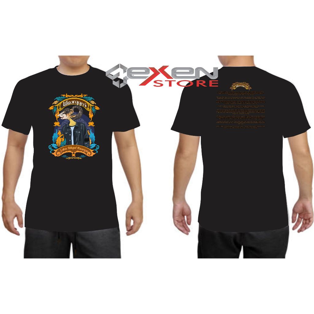 kaos sablon combed 24s