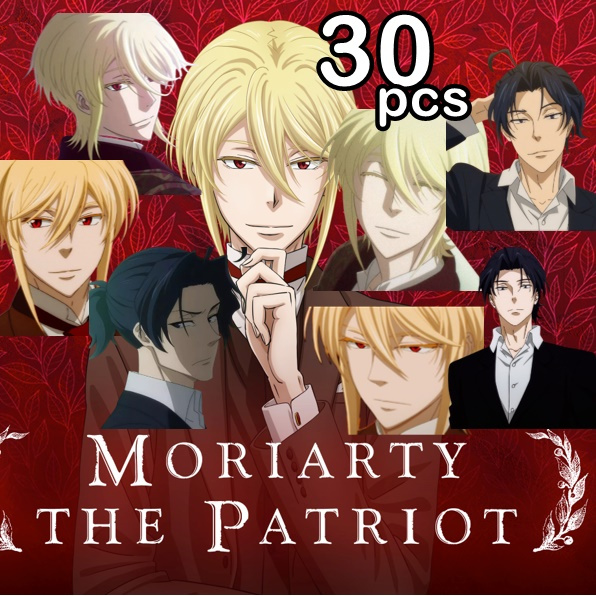 

Stiker Sherlock HOLMES 30pcs Professor James Moriarty Sticker set