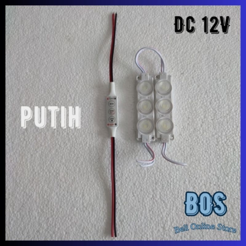 Paket Modul Lampu Kedip Blitz Pesawat 1 Modul 2 Led