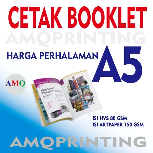 CETAK BOOKLET/CETAK BUKU A5
