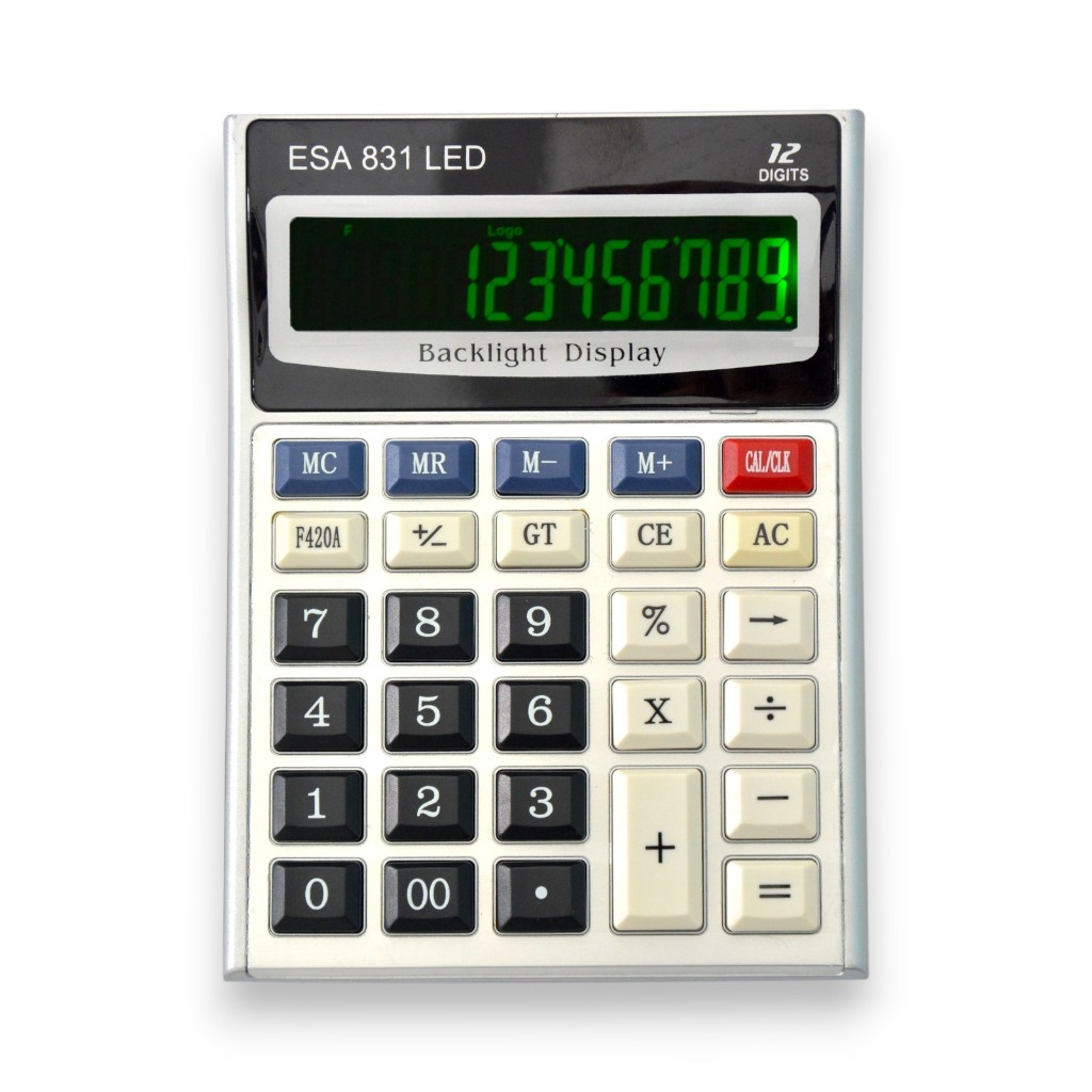 

ESA Kalkulator LED Layar Menyala Ada Fungsi Alarm dan Jam