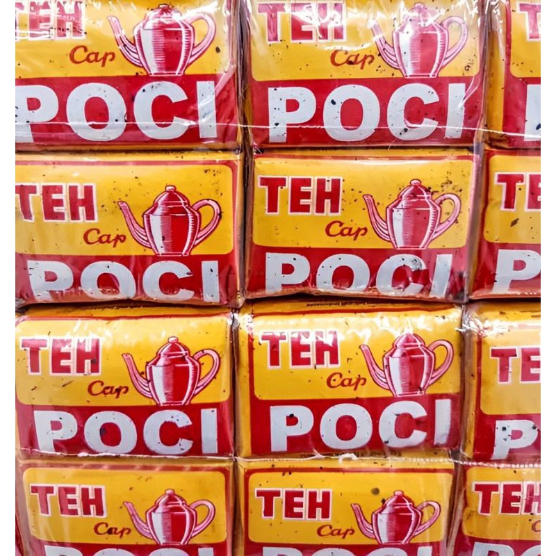 

Teh Cap Poci Warna Kuning - Teh Hijau Wangi Melati 1 Pack isi 10 pcs Asli Tegal