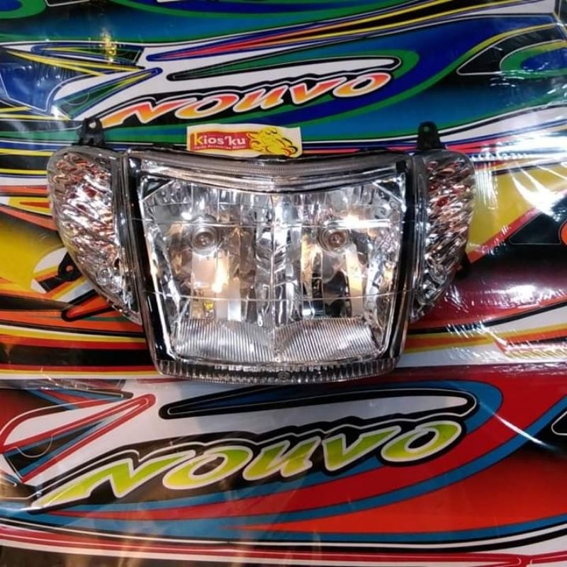 (READY STOCK) HEADLAMP LAMPU DEPAN NOUVO LELE MIKA SEIN BENING HEADLAMP NOUVO LELE MIKA SEIN BENING 
