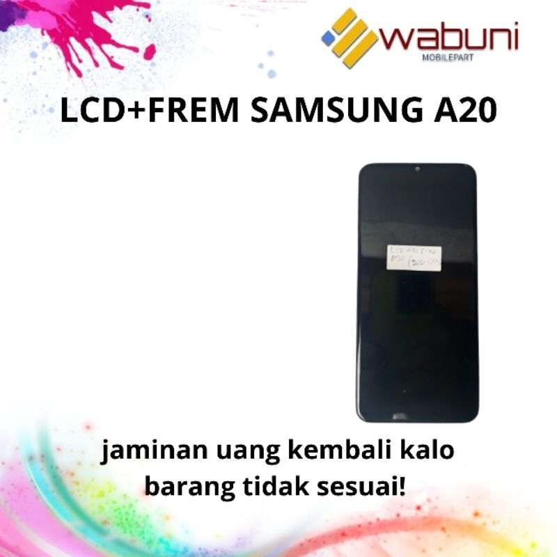 LCD + FREM COPOTAN ORI SAMSUNG A20