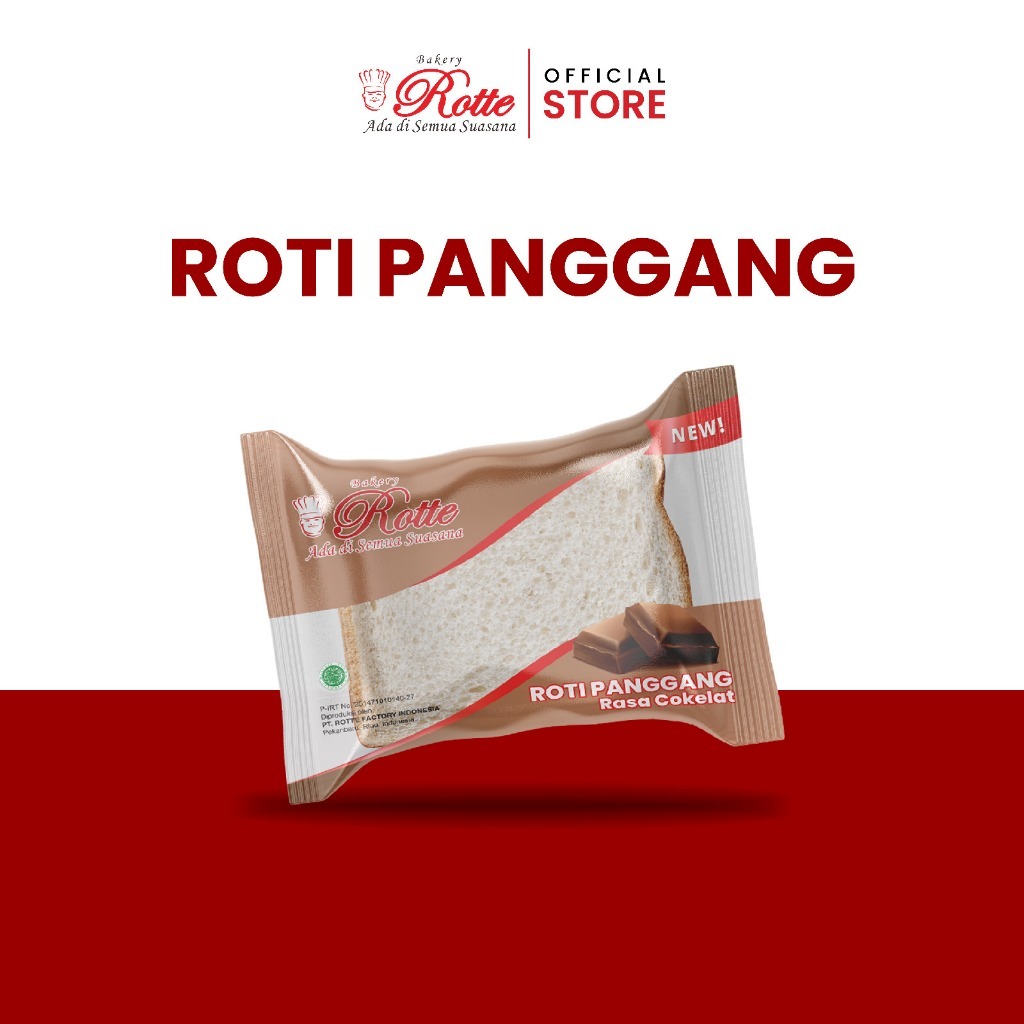 

Paket Isi 30 Roti Panggang Sandwich Rasa Coklat Pekanbaru Ukuran 50 Gram