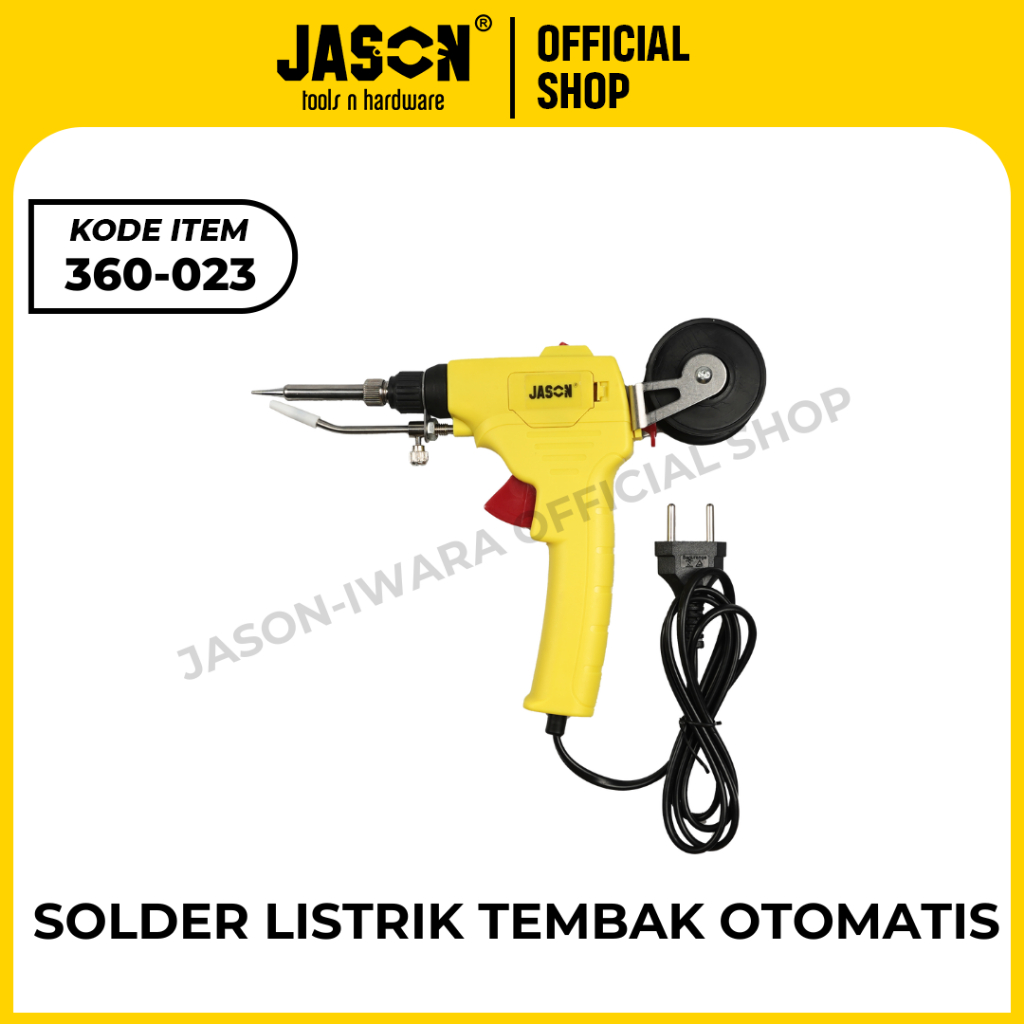 JASON SOLDER LISTRIK TEMBAK OTOMASTIS |SOLDER OTOMATIS 360-023