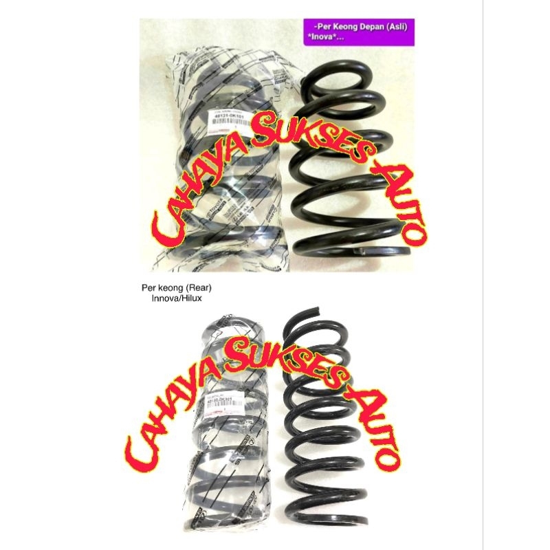 Per Keong Coil Spring Innova Depan Belakang Original