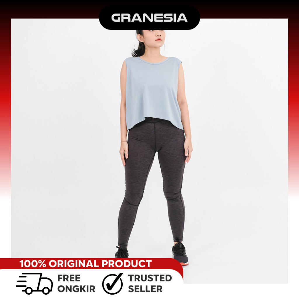 Forever 21 Mesh Insert Legging– FL21049|Celana Olahraga Legging Yoga Wanita