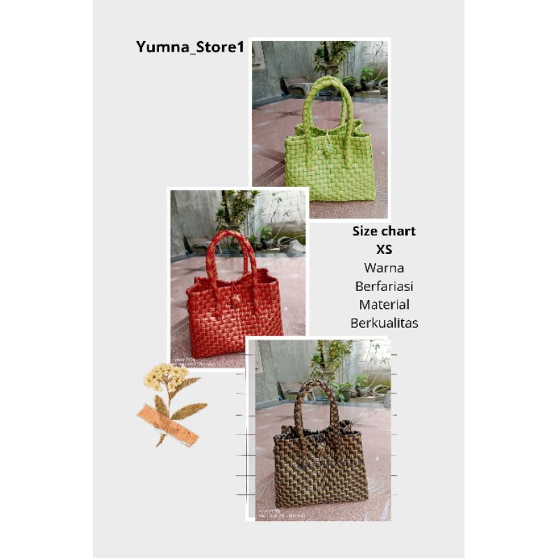 Tas Jali Anyam/Tote Bag/Tas Wanita