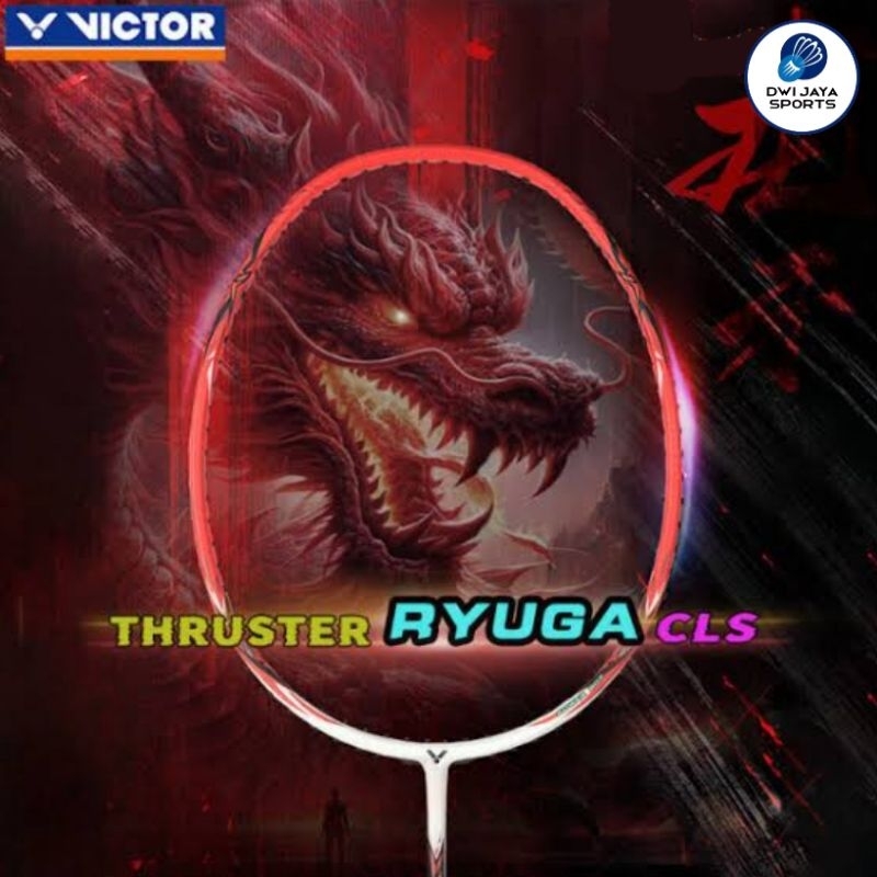 Raket Badminton Victor THRUSTER RYUGA CLS | Raket victor ryuga cls | tk ryuga cls
