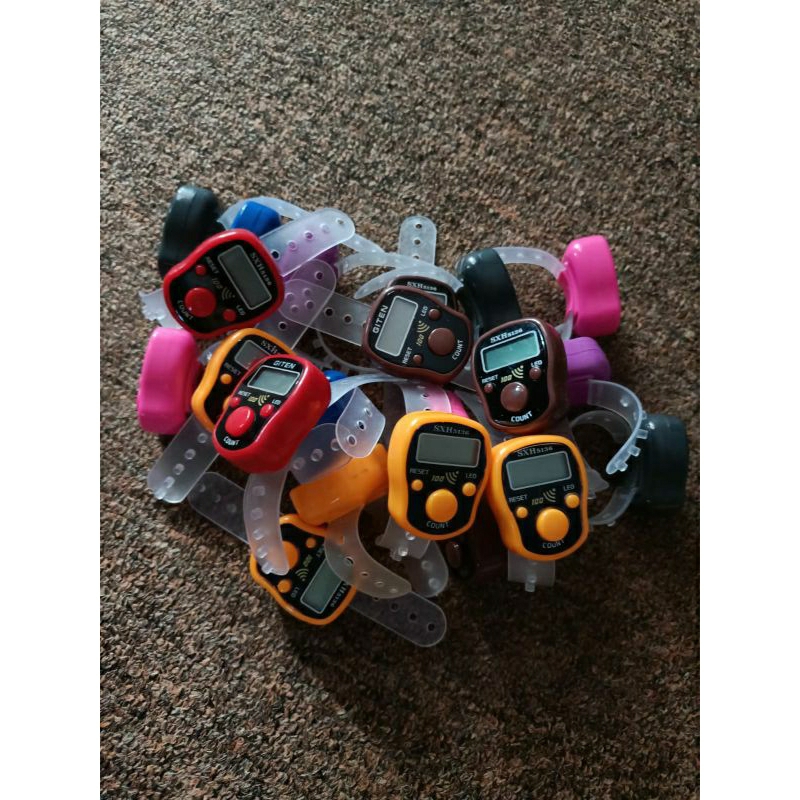 Tasbih Digital Alarm LED SXH 5136 tanpa box