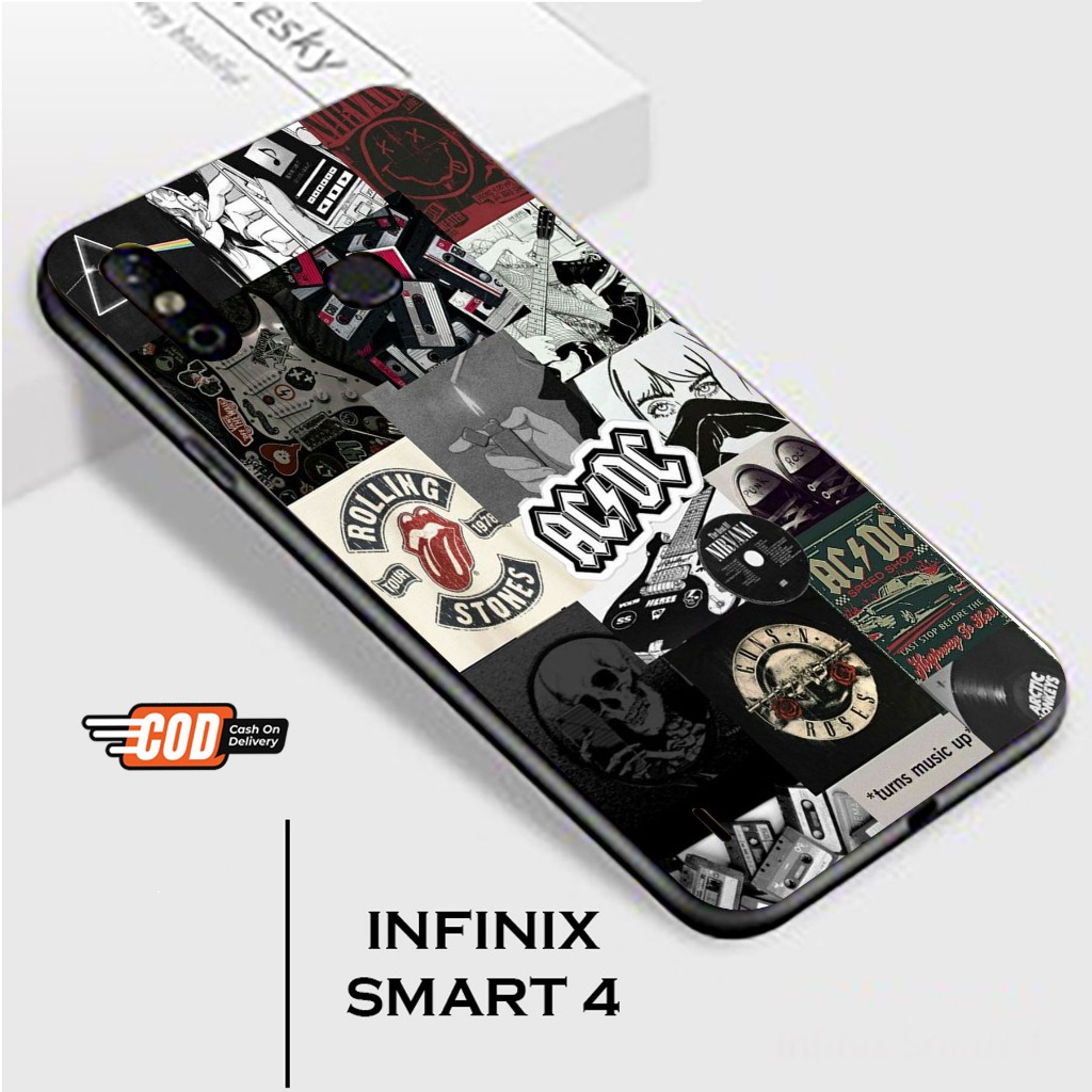 CASE GLOSSY INFINIX SMART 4 dan ALL TYPE SMARTPHONE & ANDROID Bisa request tipe Cassing Hp - Case Te