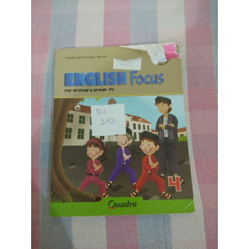 

ENGLISH FOCUS FOR PRIMARY GRADE IV (BU242)