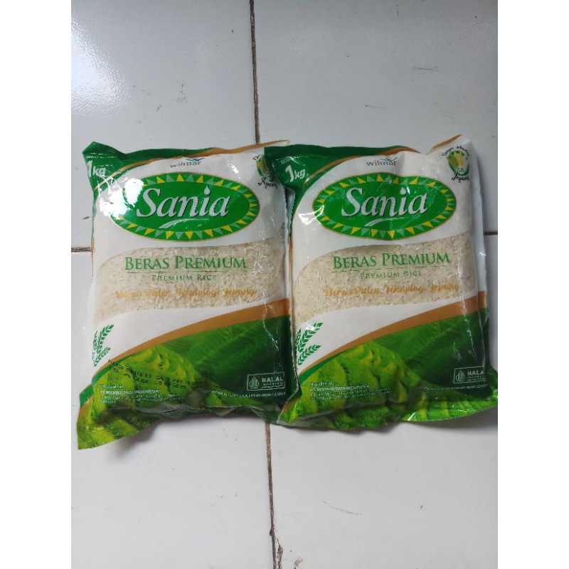 

Beras Sania premium kemasan 1kg