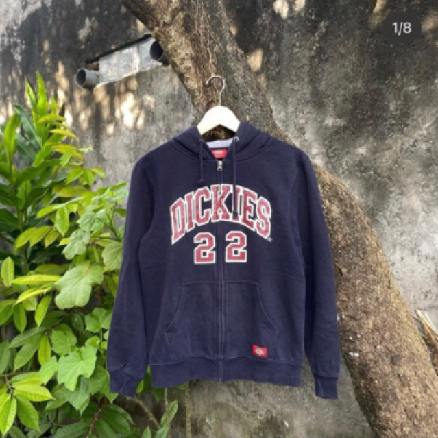 Jaket Hoodie Zipper Dickies Second