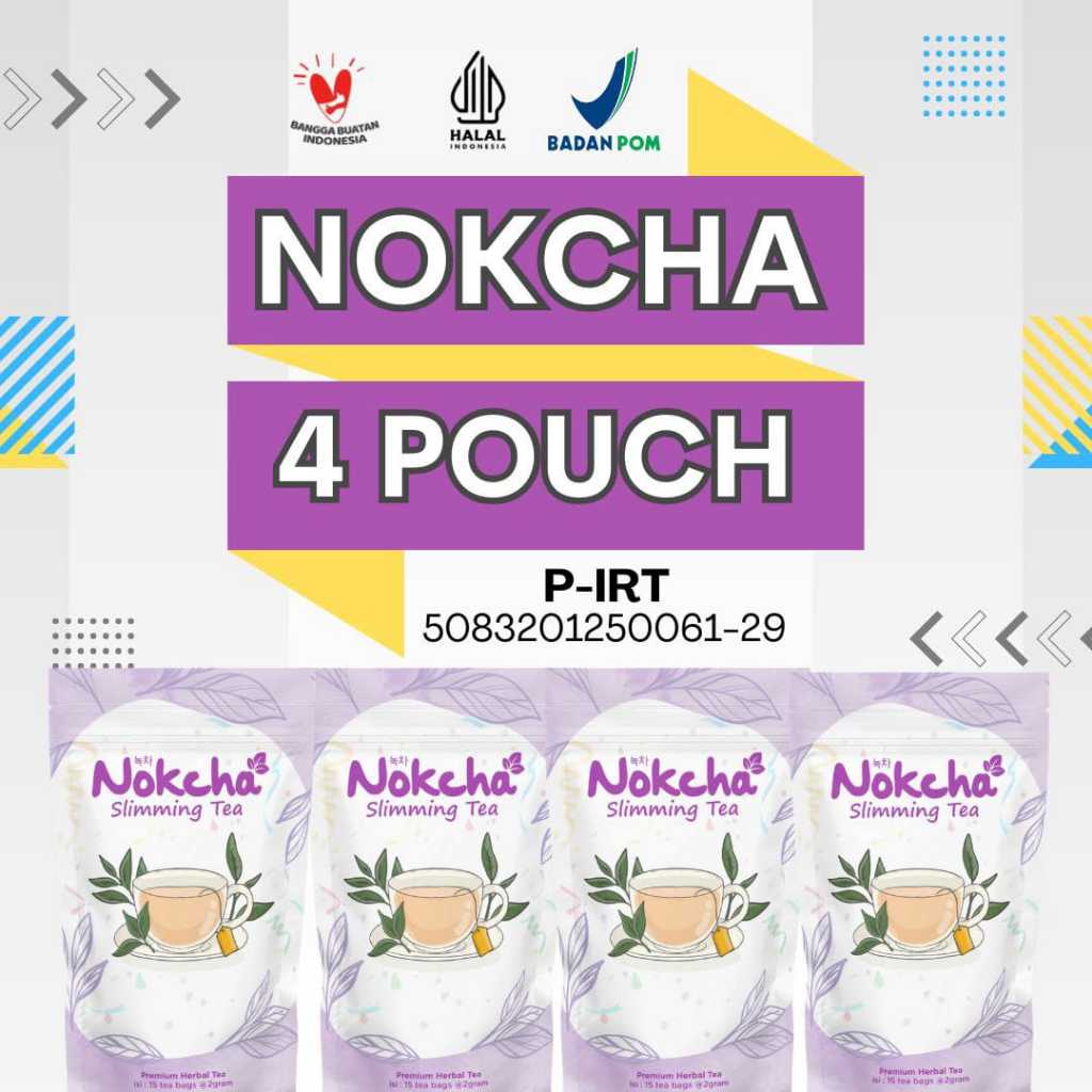 NOKCHA SLIMMING TEA Ampuh Melangsingkan Badan Dan Mengecilkan Perut Buncit Teh Pelangsing Penurun Be