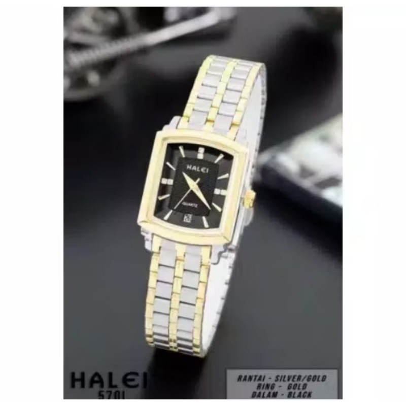 jam tangan Halei 570 pria wanita
