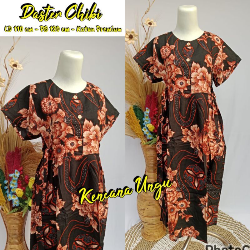 KENCANA UNGU DASTER CHIBI TALI SAMPING