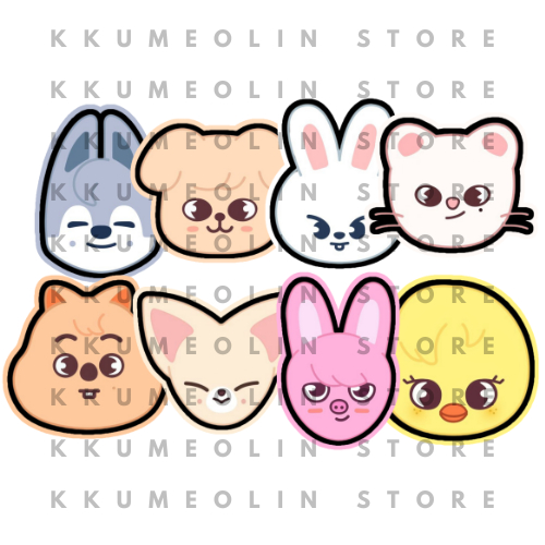 KSA - Stray Kids Zoo Bantal | Stray Kids Zoo Boneka | SKZOO Bantal | SKZOO Boneka