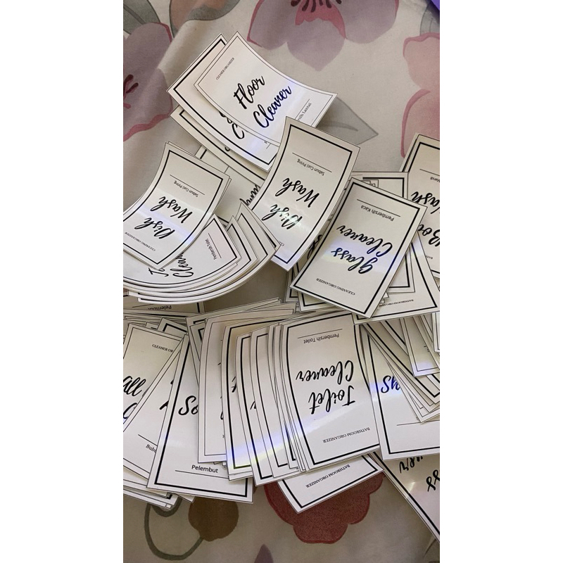 

SALE !! STICKER BOTOL ANTI AIR