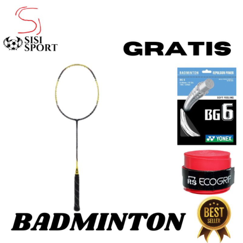 RAKET BADMINTON BULU TANGKIS RS SOLITAIRE 100 ORI