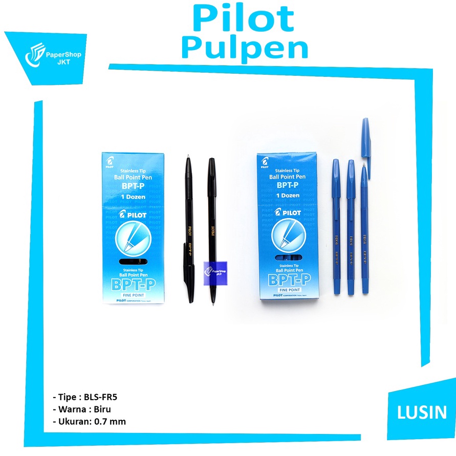 

BARU RESTOK PILOT Pen Ballpoint BPTP Pulpen Pilot Bptp Lusin
