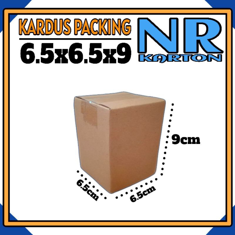 

kardus packing UK 6'5x6'5x9 kardus kecil kardus besar